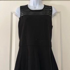 Eliza J Ponte Knit Fit and Flare Dress